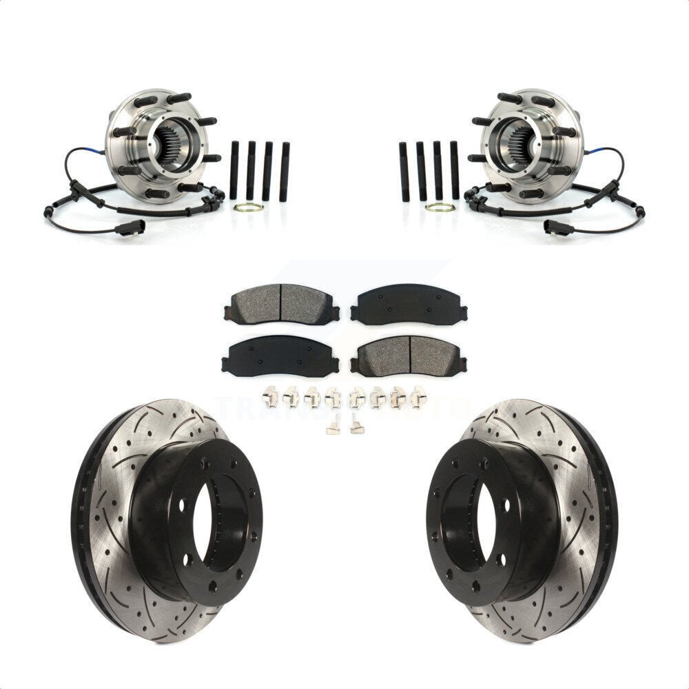 Transit Auto KBB-103218 Wheel Bearing and Hub Assembly for 2012 Ford F-250 Super Duty, Ford F-350 Super Duty - Front product image