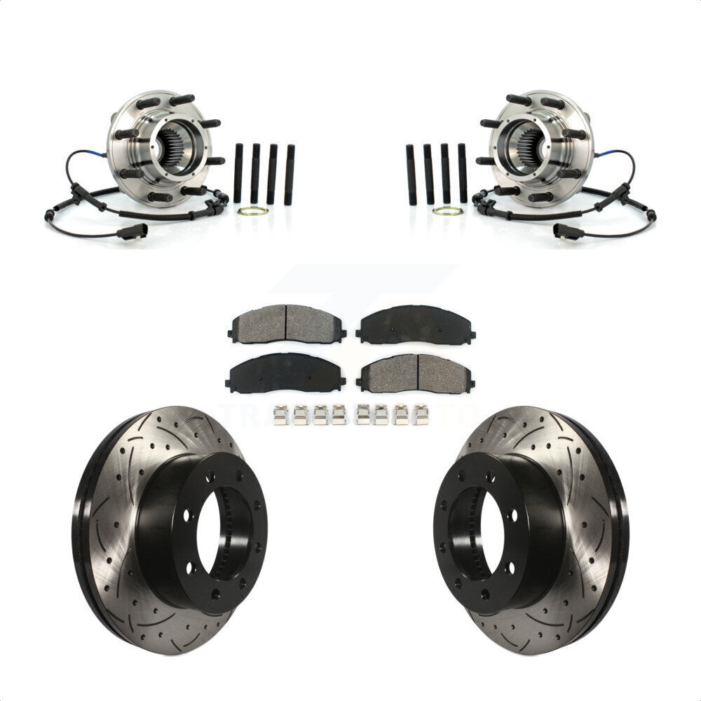Transit Auto KBB-103220 Wheel Bearing and Hub Assembly for 2013-2016 Ford F-250 Super Duty, Ford F-350 Super Duty - Front product image