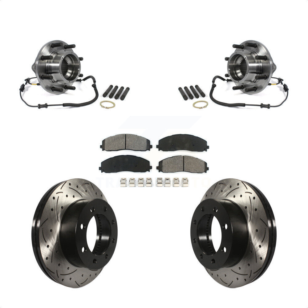 Transit Auto KBB-103221 Wheel Bearing and Hub Assembly for 2014 Ford F-350 Super Duty - Front product image