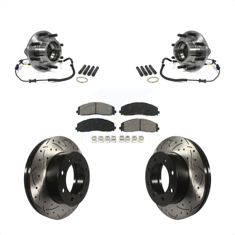 Transit Auto KBB-103221 Wheel Bearing and Hub Assembly for 2014 Ford F-350 Super Duty - Front product image