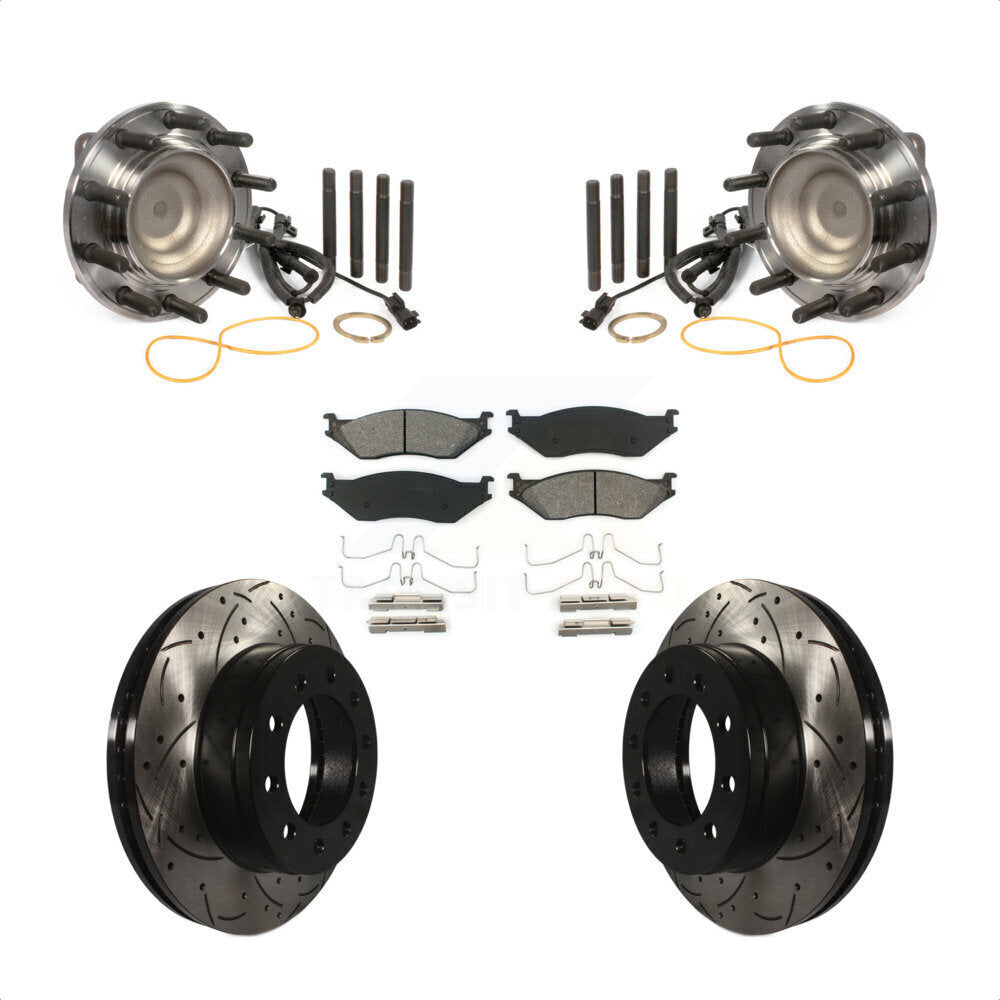 Transit Auto KBB-103222 Wheel Bearing and Hub Assembly for 2011-2016 Ford F-450 Super Duty, Ford F-550 Super Duty - Front product image