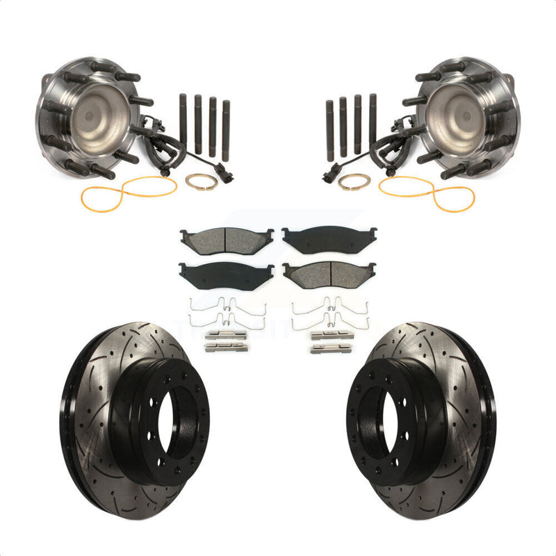 Transit Auto KBB-103222 Wheel Bearing and Hub Assembly for 2011-2016 Ford F-450 Super Duty, Ford F-550 Super Duty - Front product image