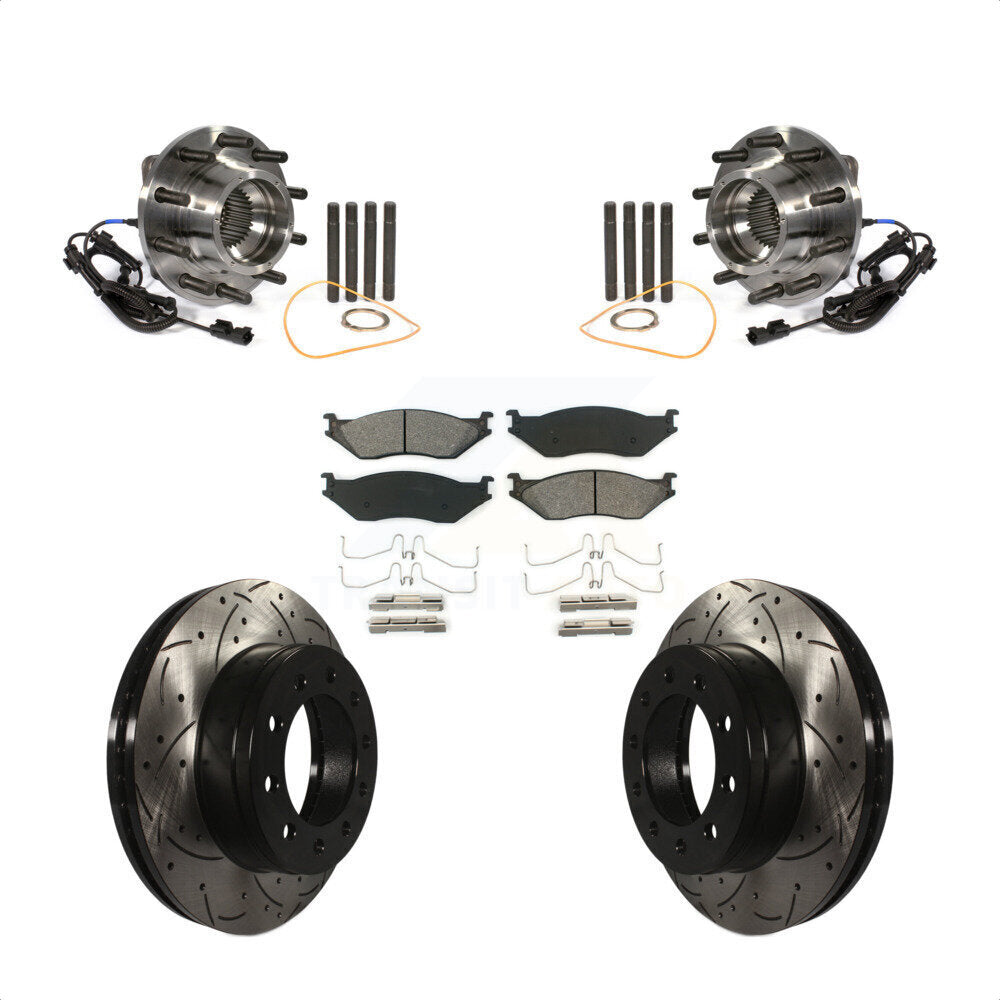Transit Auto KBB-103223 Wheel Bearing and Hub Assembly for 2011-2016 Ford F-450 Super Duty, Ford F-550 Super Duty - Front product image