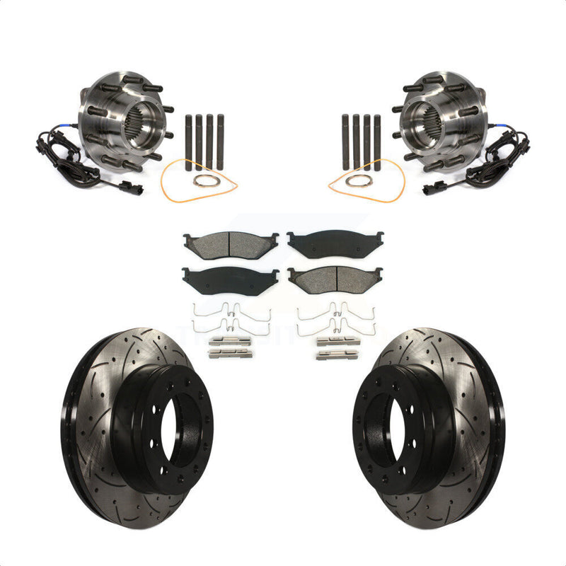 Transit Auto KBB-103223 Wheel Bearing and Hub Assembly for 2011-2016 Ford F-450 Super Duty, Ford F-550 Super Duty - Front product image