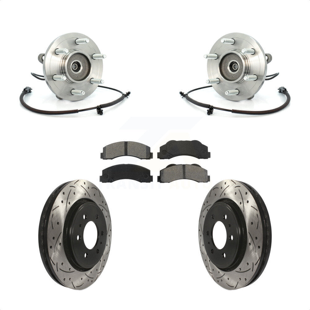 Transit Auto KBB-103224 Wheel Bearing and Hub Assembly for 2010-2014 Ford F-150, Ford Expedition, Lincoln Navigator - Front product image