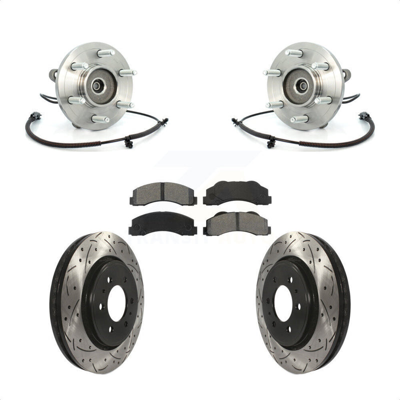 Transit Auto KBB-103224 Wheel Bearing and Hub Assembly for 2010-2014 Ford F-150, Ford Expedition, Lincoln Navigator - Front product image