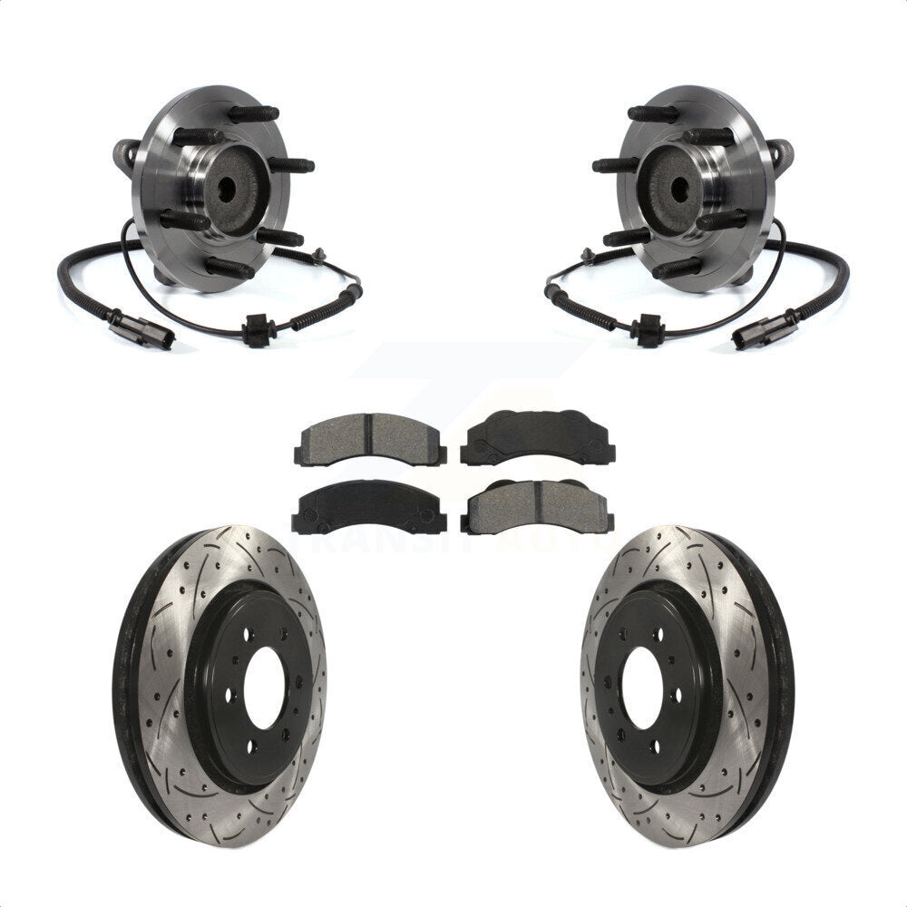 Transit Auto KBB-103225 Wheel Bearing and Hub Assembly for 2011-2014 Ford Expedition, Ford F-150, Lincoln Navigator - Front product image