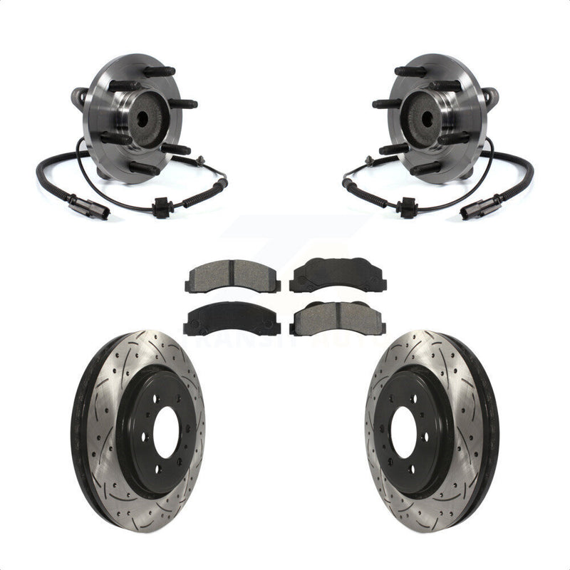 Transit Auto KBB-103225 Wheel Bearing and Hub Assembly for 2011-2014 Ford Expedition, Ford F-150, Lincoln Navigator - Front product image