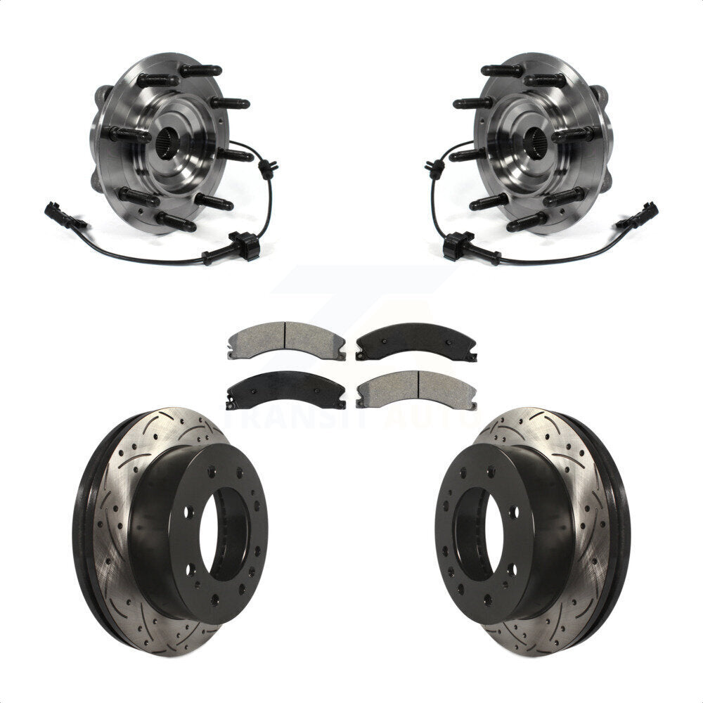 Transit Auto KBB-103227 Wheel Bearing and Hub Assembly for 2011-2019 Chevrolet Silverado 2500 HD, Chevrolet Silverado 3500 HD, GMC Sierra 2500 HD & more - Front product image