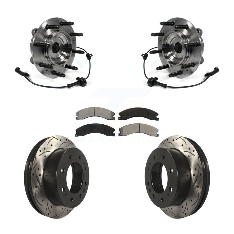 Transit Auto KBB-103227 Wheel Bearing and Hub Assembly for 2011-2019 Chevrolet Silverado 2500 HD, Chevrolet Silverado 3500 HD, GMC Sierra 2500 HD & more - Front product image