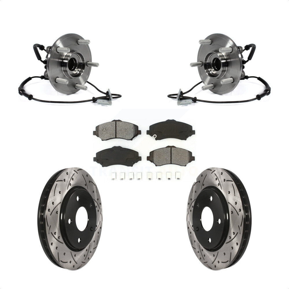 Transit Auto KBB-103229 Wheel Bearing and Hub Assembly for 2012-2016 Volkswagen Routan, Chrysler Town & Country, Dodge Grand Caravan & more - Front product image