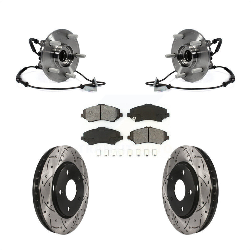 Transit Auto KBB-103229 Wheel Bearing and Hub Assembly for 2012-2016 Volkswagen Routan, Chrysler Town & Country, Dodge Grand Caravan & more - Front product image