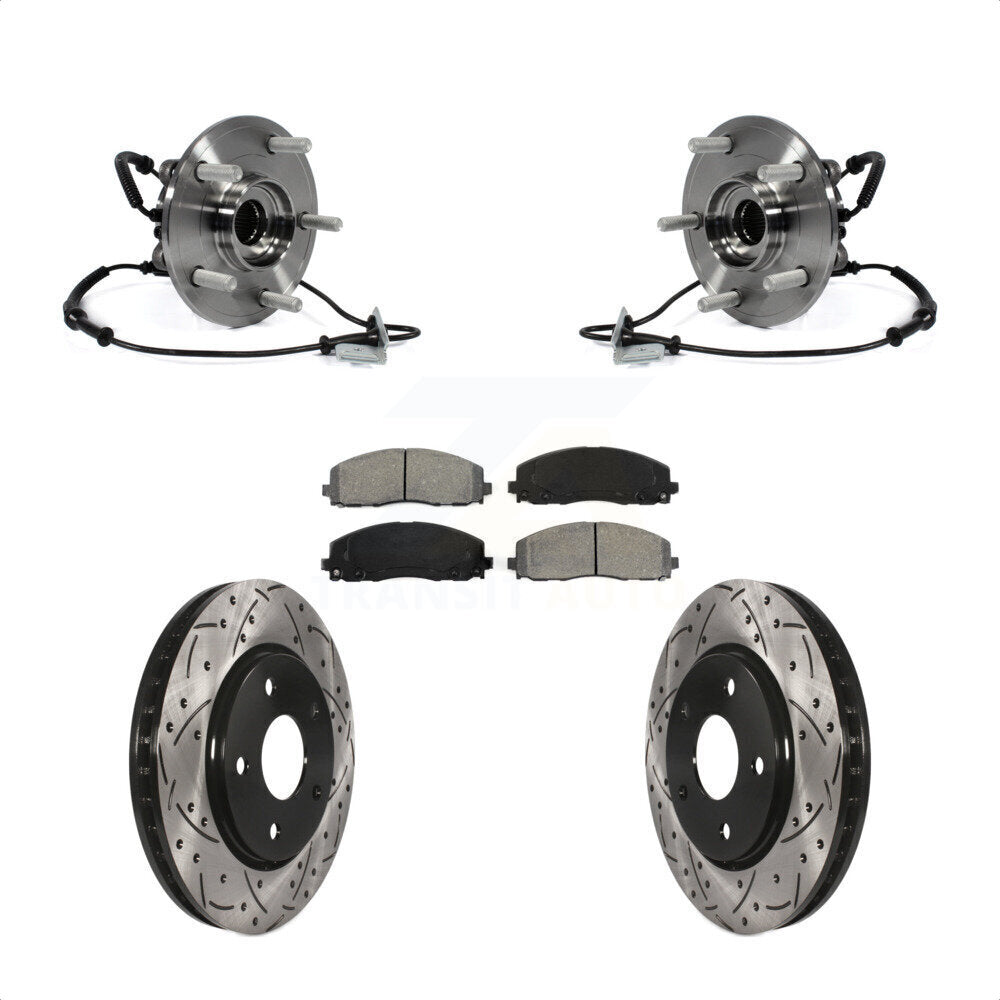 Transit Auto KBB-103230 Wheel Bearing and Hub Assembly for 2017-2018 Dodge Grand Caravan - Front product image