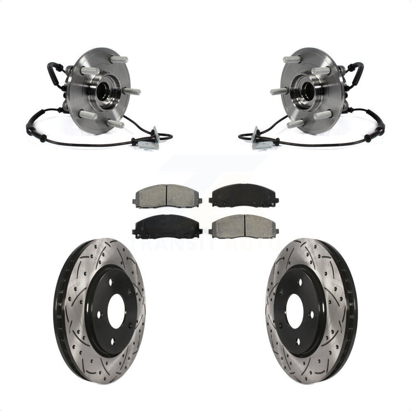 Transit Auto KBB-103230 Wheel Bearing and Hub Assembly for 2017-2018 Dodge Grand Caravan - Front product image