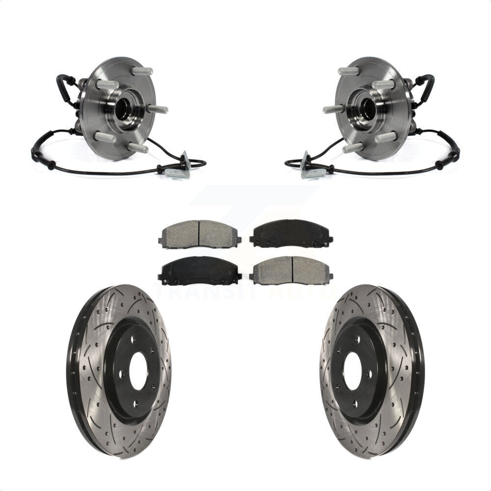 Transit Auto KBB-103231 Wheel Bearing and Hub Assembly for 2012-2020 Dodge Grand Caravan, Volkswagen Routan, Chrysler Town & Country & more - Front product image