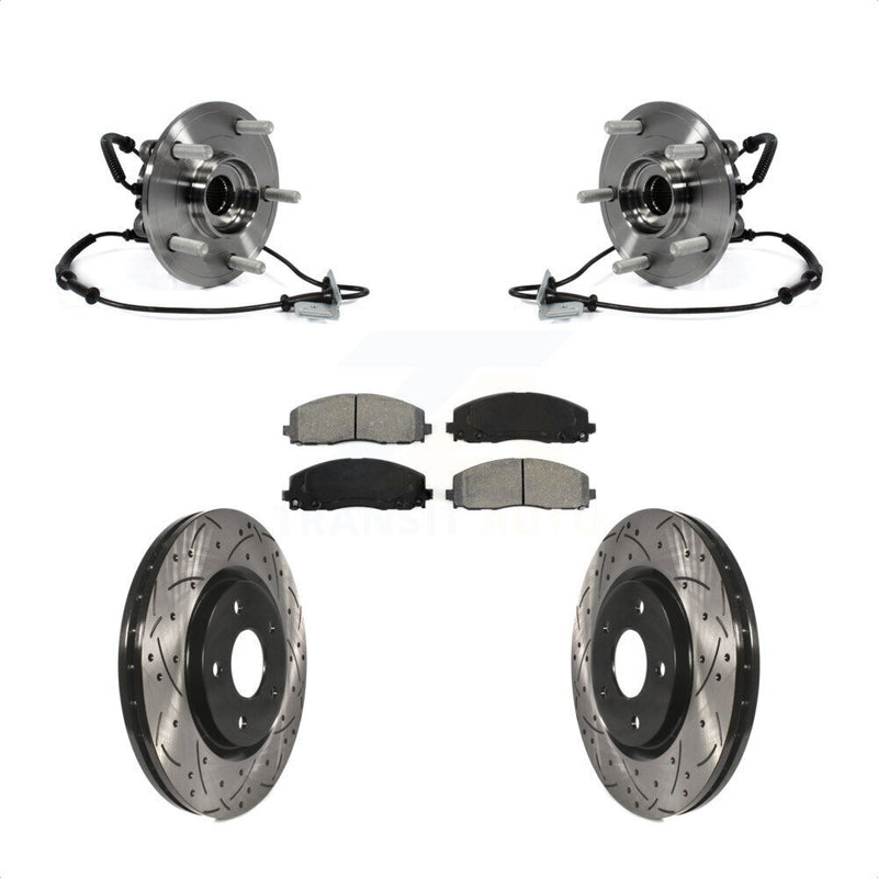 Transit Auto KBB-103231 Wheel Bearing and Hub Assembly for 2012-2020 Dodge Grand Caravan, Volkswagen Routan, Chrysler Town & Country & more - Front product image