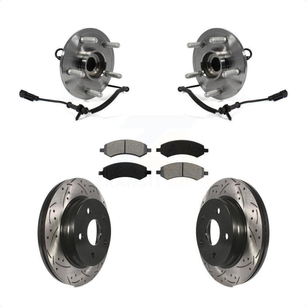 Transit Auto KBB-103232 Wheel Bearing and Hub Assembly for 2012-2022 Ram 1500 Classic, Ram 1500 - Front product image