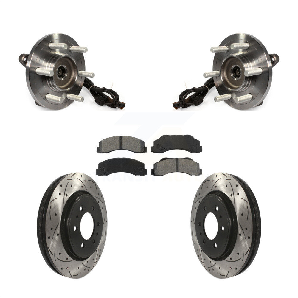 Transit Auto KBB-103240 Wheel Bearing and Hub Assembly for 2015-2017 Ford F-150 - Front product image