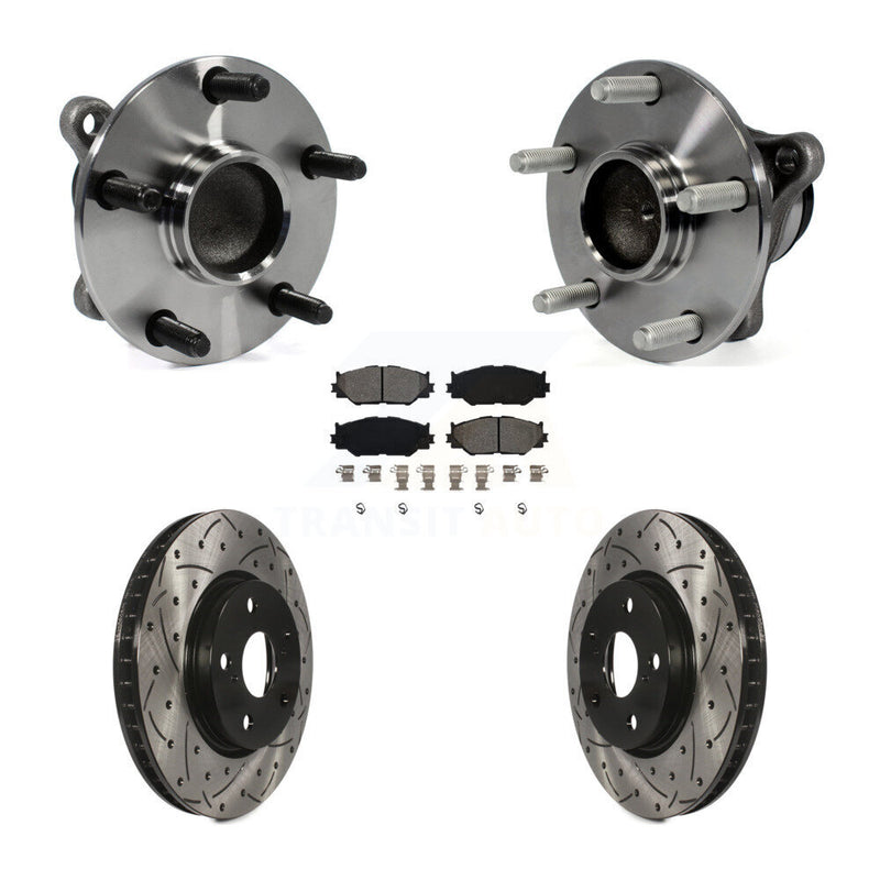 Transit Auto KBB-103242 Wheel Bearing and Hub Assembly for 2006-2013 Lexus IS250 - Front product image