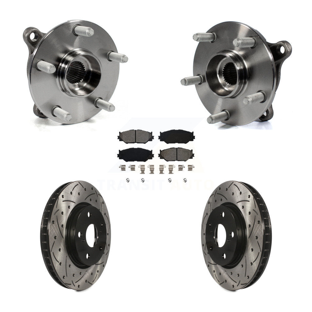 Transit Auto KBB-103243 Wheel Bearing and Hub Assembly for 2006-2013 Lexus IS250 - Front product image