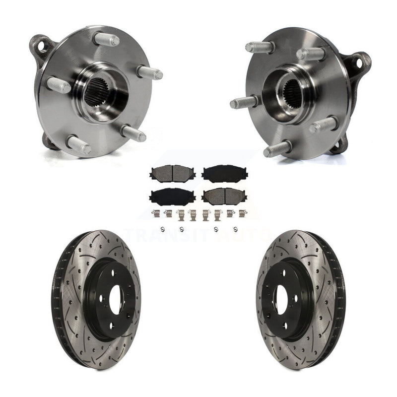 Transit Auto KBB-103243 Wheel Bearing and Hub Assembly for 2006-2013 Lexus IS250 - Front product image