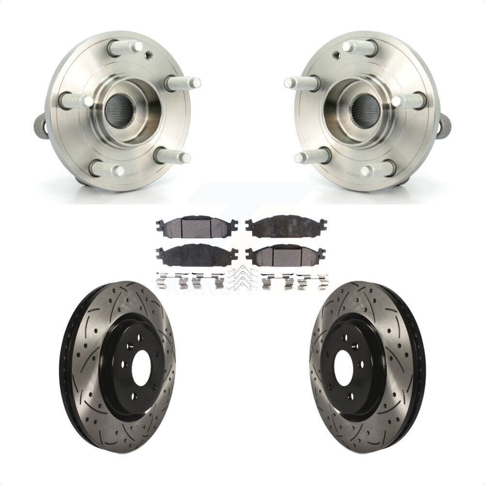 Transit Auto KBB-103244 Wheel Bearing and Hub Assembly for 2011-2017 Ford Explorer - Front product image
