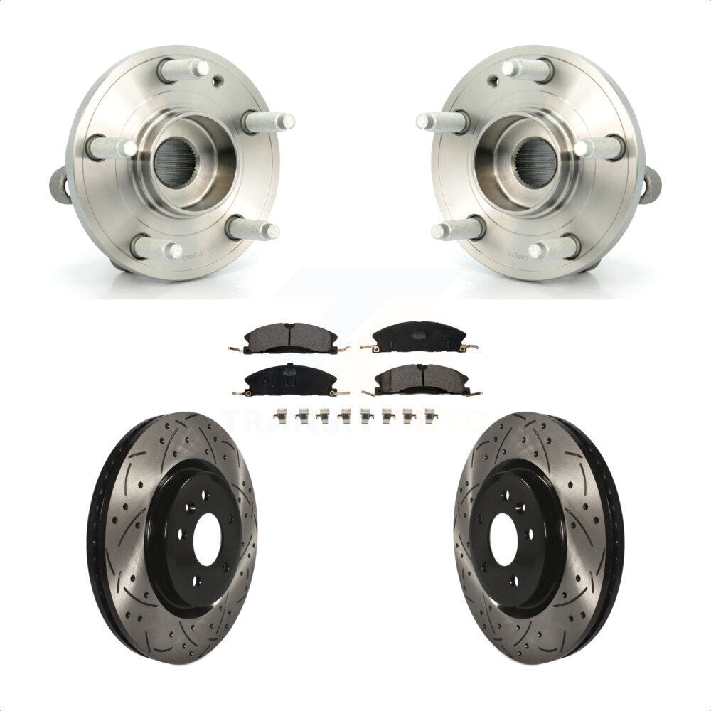 Transit Auto KBB-103245 Wheel Bearing and Hub Assembly for 2013 Ford Explorer - Front product image