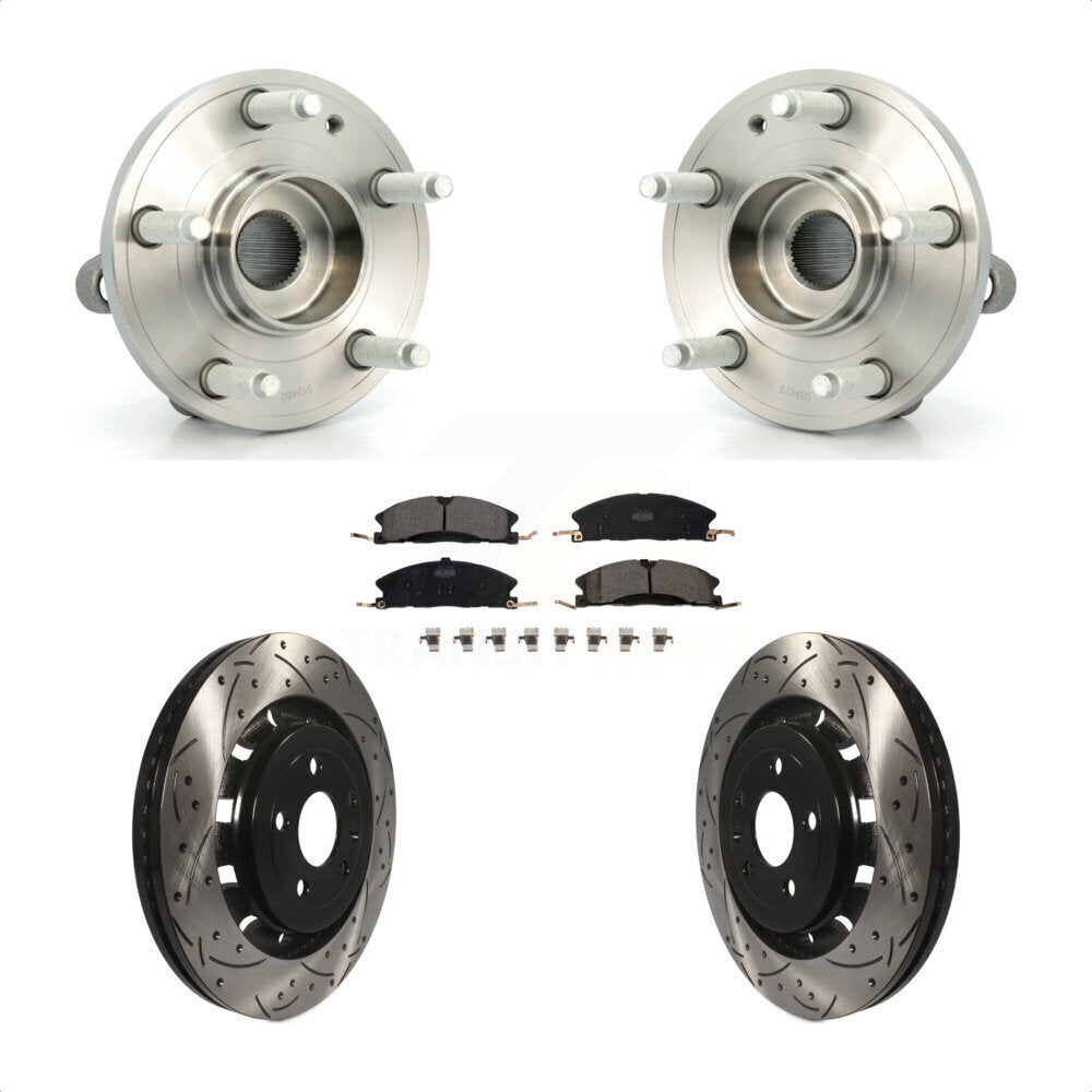 Transit Auto KBB-103246 Wheel Bearing and Hub Assembly for 2013-2019 Ford Explorer, Ford Police Interceptor Utility - Front product image