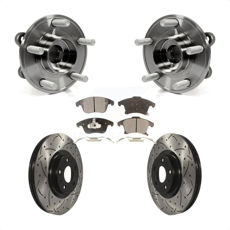 Transit Auto KBB-103248 Wheel Bearing and Hub Assembly for 2013-2018 Ford Fusion, Lincoln MKZ - Front product image