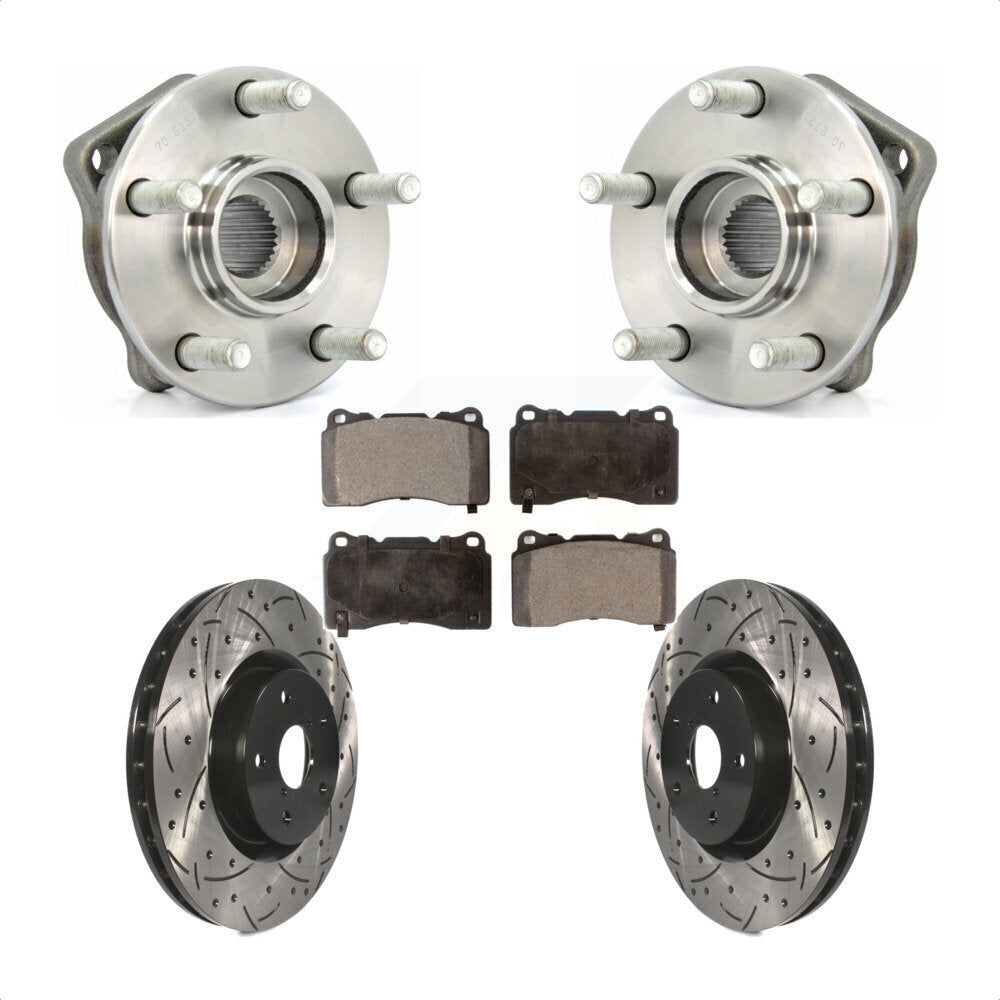 Transit Auto KBB-103259 Wheel Bearing and Hub Assembly for 2014 Subaru WRX - Front product image