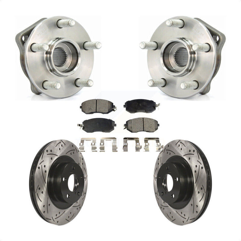 Transit Auto KBB-103261 Wheel Bearing and Hub Assembly for 2011-2014 Subaru Impreza, Subaru Legacy, Subaru Outback & more - Front product image