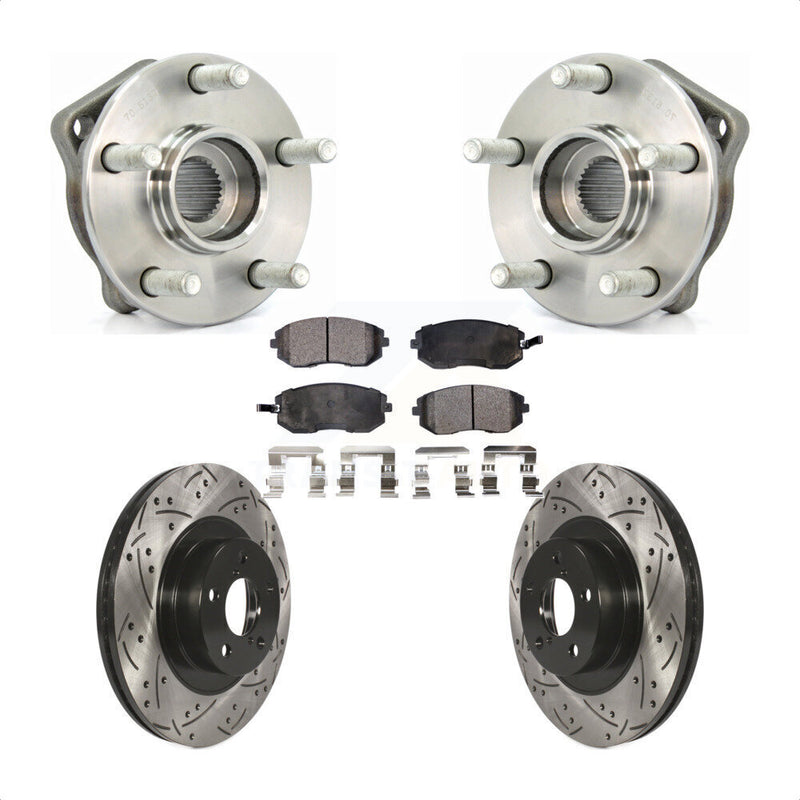 Transit Auto KBB-103262 Wheel Bearing and Hub Assembly for 2005-2013 Subaru WRX, Subaru Legacy, Subaru Impreza & more - Front product image