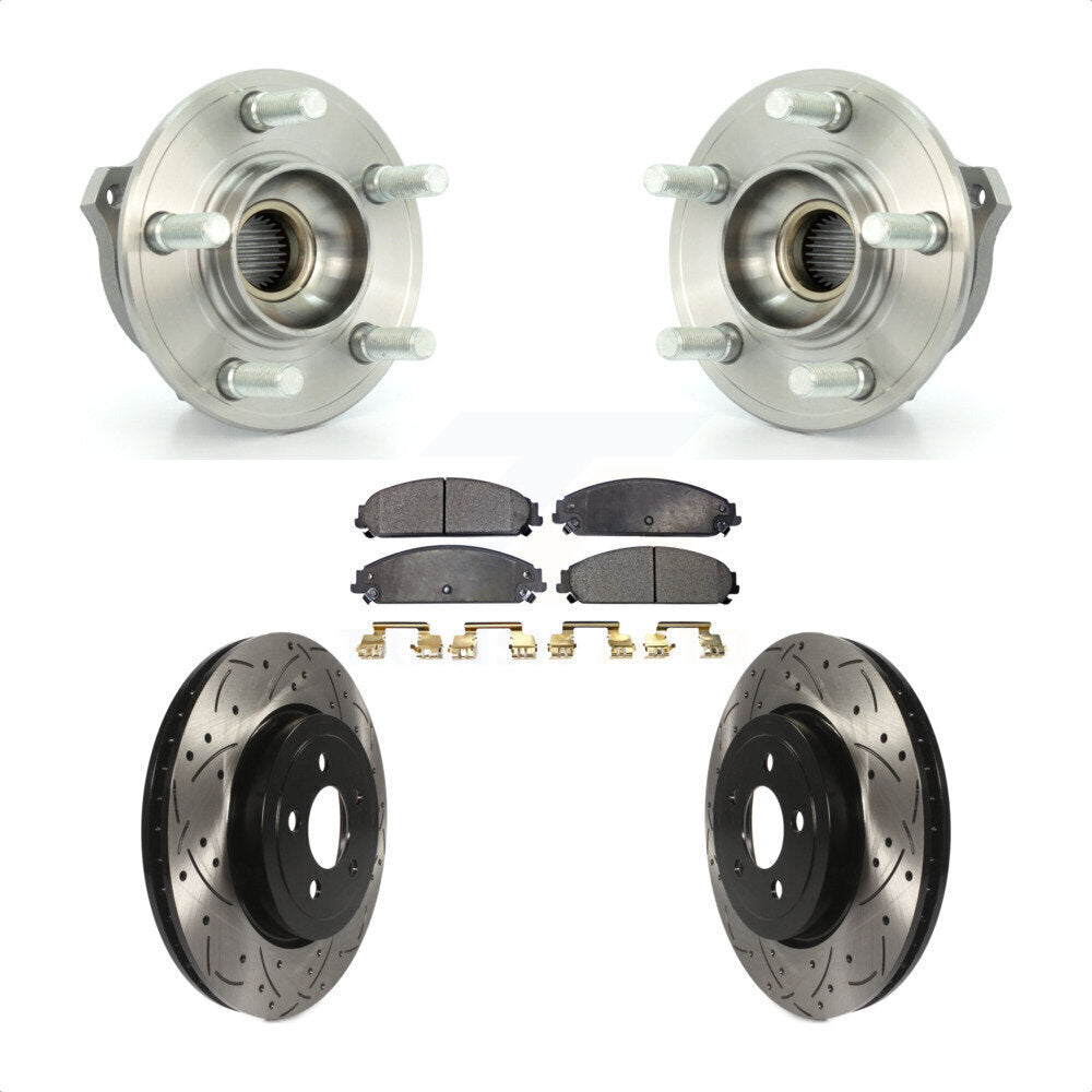 Transit Auto KBB-103269 Wheel Bearing and Hub Assembly for 2005-2023 Dodge Charger, Chrysler 300, Dodge Challenger & more - Front product image