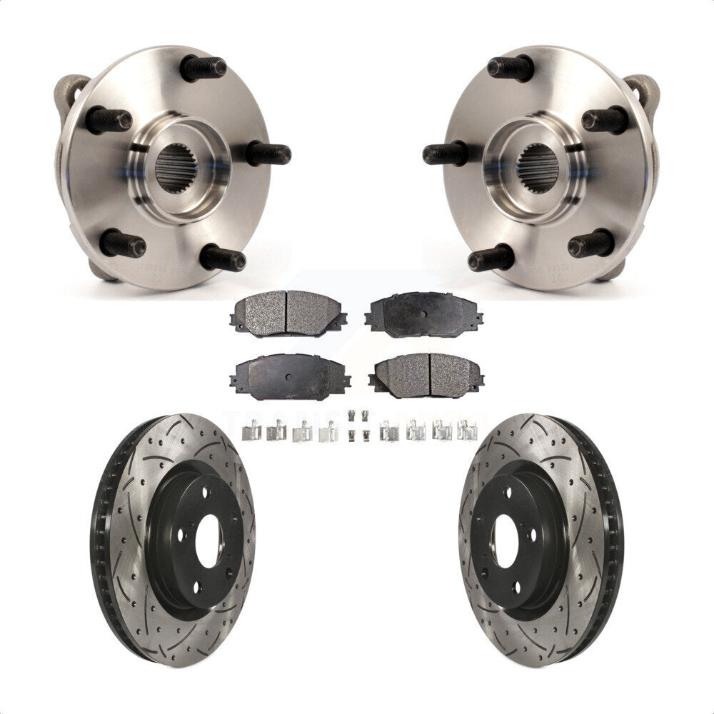 Transit Auto KBB-103282 Wheel Bearing and Hub Assembly for 2006-2018 Toyota Corolla iM, Scion iM, Scion tC & more - Front product image