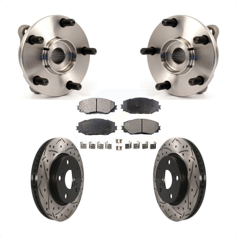 Transit Auto KBB-103283 Wheel Bearing and Hub Assembly for 2006-2018 Toyota Prius V, Lexus HS250h, Toyota RAV4 & more - Front product image