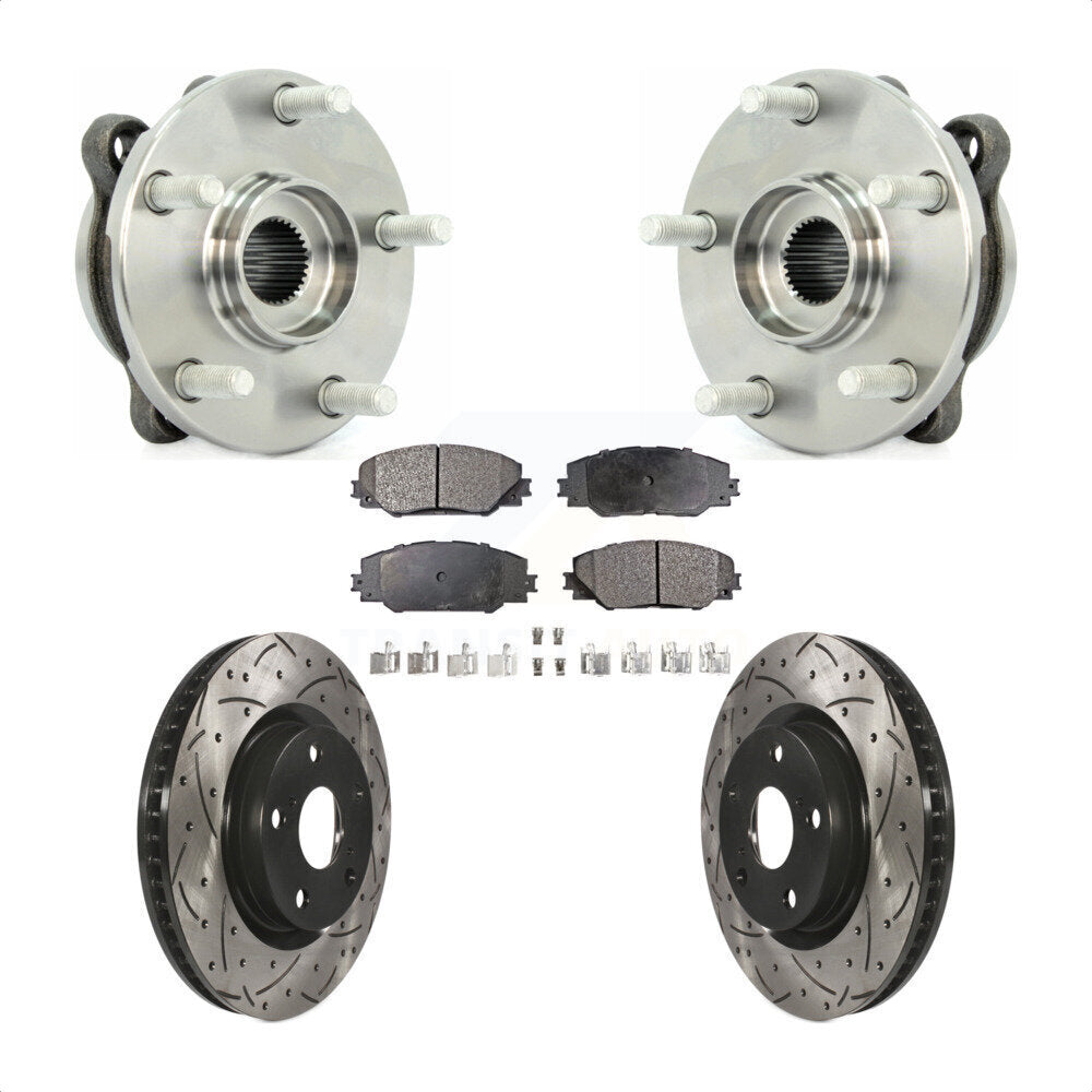 Transit Auto KBB-103284 Wheel Bearing and Hub Assembly for 2006-2020 Toyota RAV4, Toyota Mirai, Scion tC - Front product image