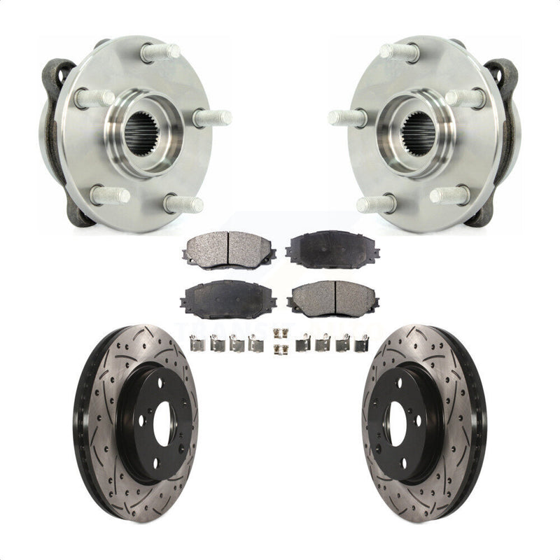 Transit Auto KBB-103285 Wheel Bearing and Hub Assembly for 2013-2018 Toyota RAV4 - Front product image