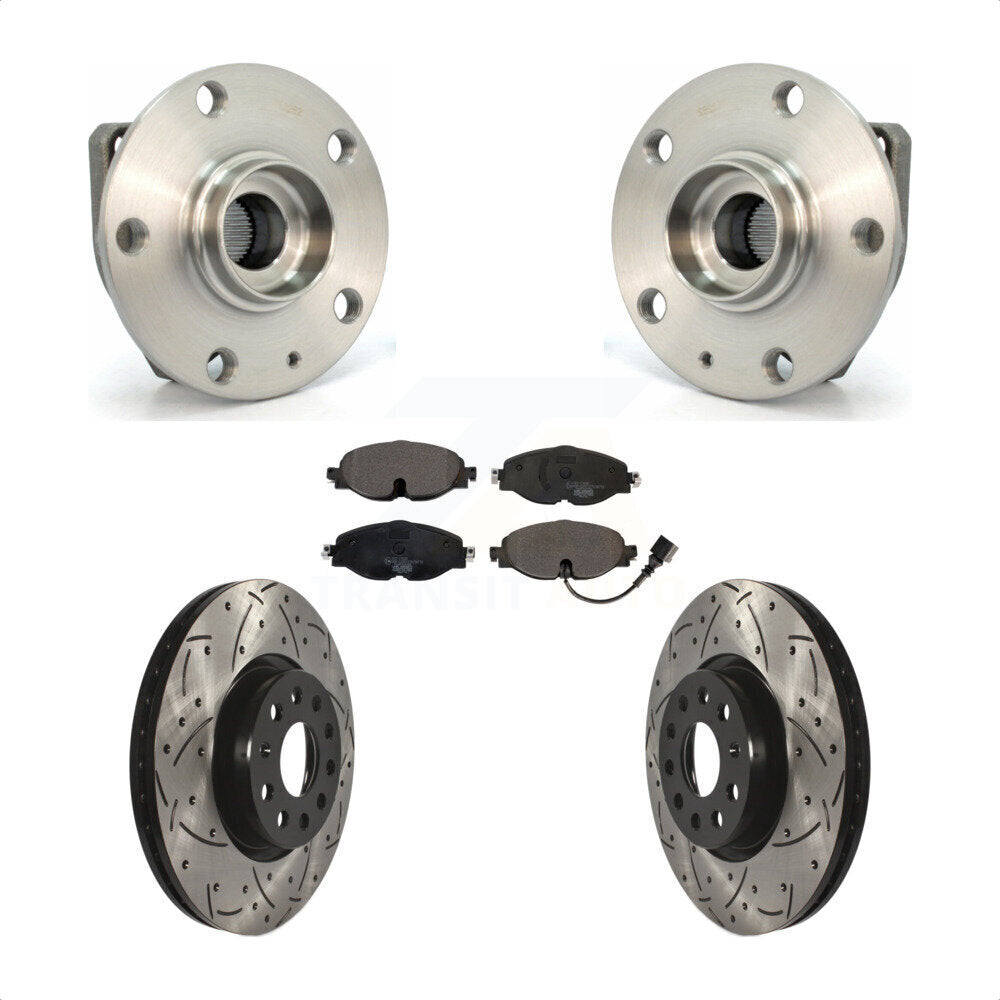 Transit Auto KBB-103287 Wheel Bearing and Hub Assembly for 2017-2019 Volkswagen Golf Alltrack - Front product image