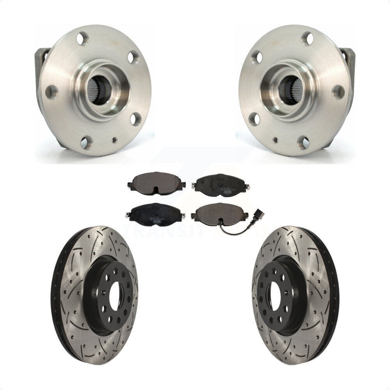 Transit Auto KBB-103287 Wheel Bearing and Hub Assembly for 2017-2019 Volkswagen Golf Alltrack - Front product image