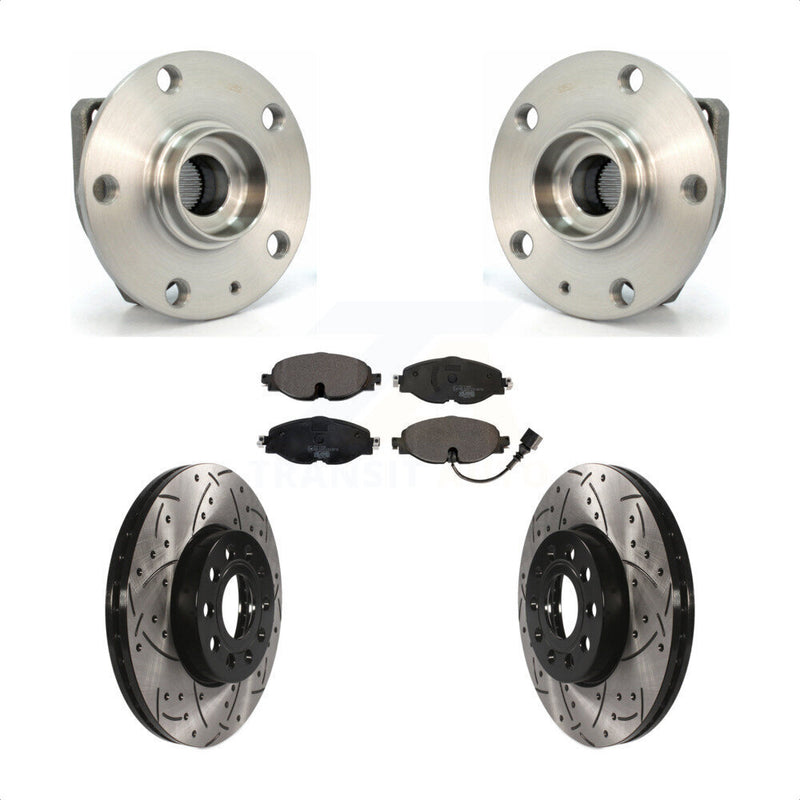Transit Auto KBB-103289 Wheel Bearing and Hub Assembly for 2015-2020 Volkswagen Golf, Volkswagen e-Golf, Volkswagen Golf SportWagen - Front product image