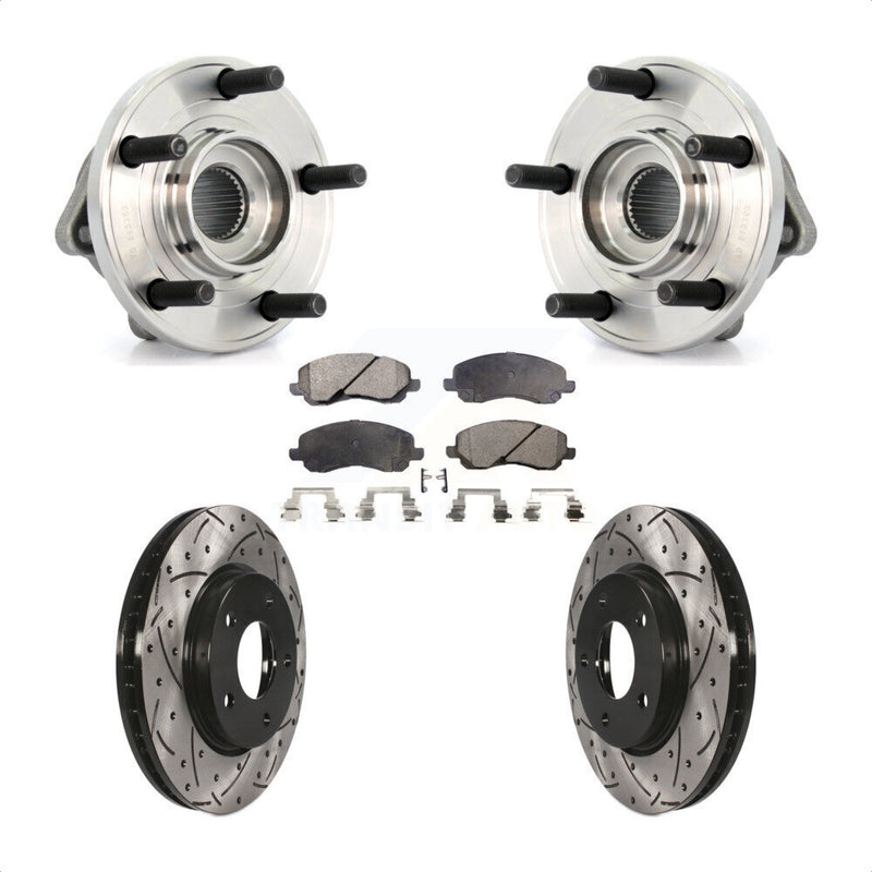 Transit Auto KBB-103290 Wheel Bearing and Hub Assembly for 2009 Dodge Caliber - Front product image
