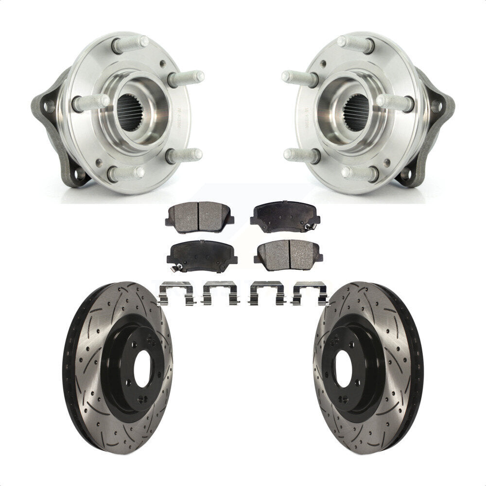 Transit Auto KBB-103294 Wheel Bearing and Hub Assembly for 2013-2015 Kia Sorento, Hyundai Santa Fe Sport - Front product image
