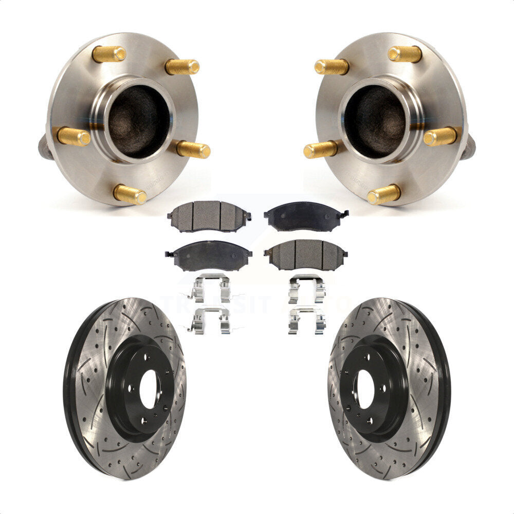Transit Auto KBB-103297 Wheel Bearing and Hub Assembly for 2005-2009 INFINITI G35, Nissan 350Z - Front product image