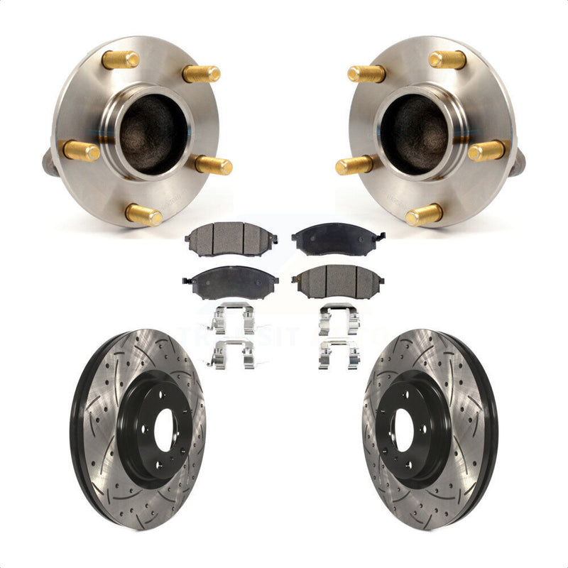 Transit Auto KBB-103297 Wheel Bearing and Hub Assembly for 2005-2009 INFINITI G35, Nissan 350Z - Front product image