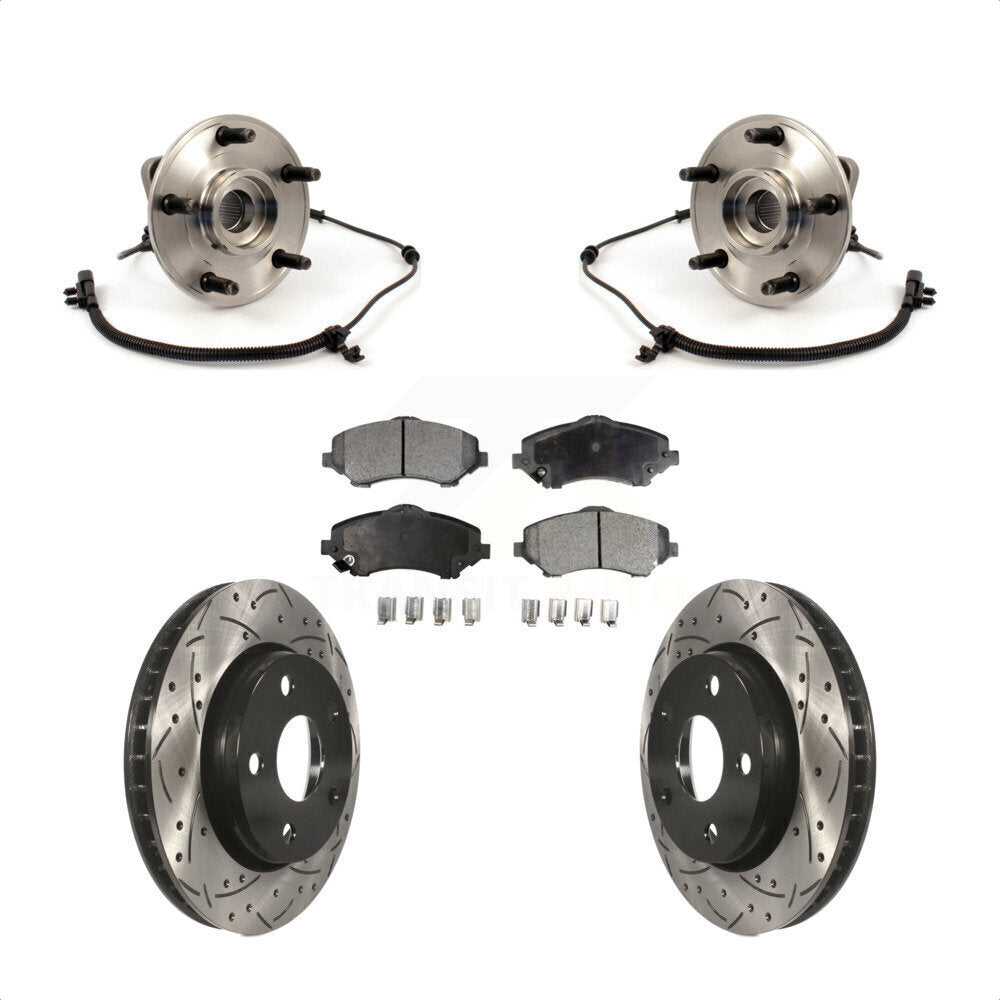 Transit Auto KBB-103300 Wheel Bearing and Hub Assembly for 2007-2010 Jeep Wrangler - Front product image