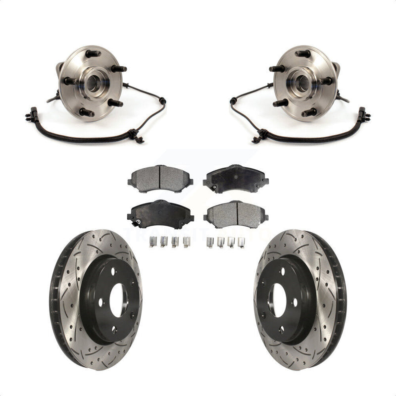 Transit Auto KBB-103300 Wheel Bearing and Hub Assembly for 2007-2010 Jeep Wrangler - Front product image