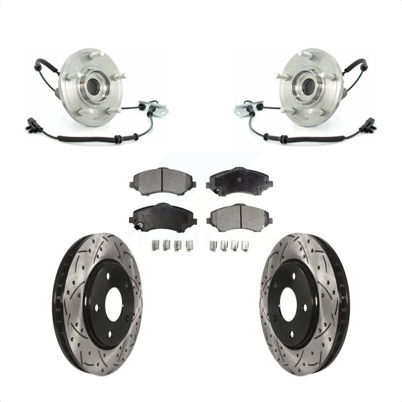 Transit Auto KBB-103301 Wheel Bearing and Hub Assembly for 2008-2012 Volkswagen Routan, Chrysler Town & Country, Dodge Grand Caravan - Front product image