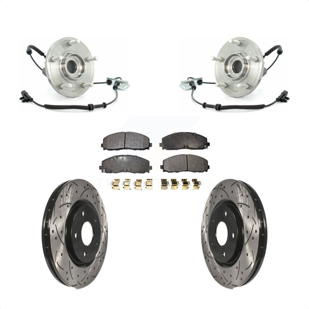 Transit Auto KBB-103302 Wheel Bearing and Hub Assembly for 2009-2012 Volkswagen Routan - Front product image