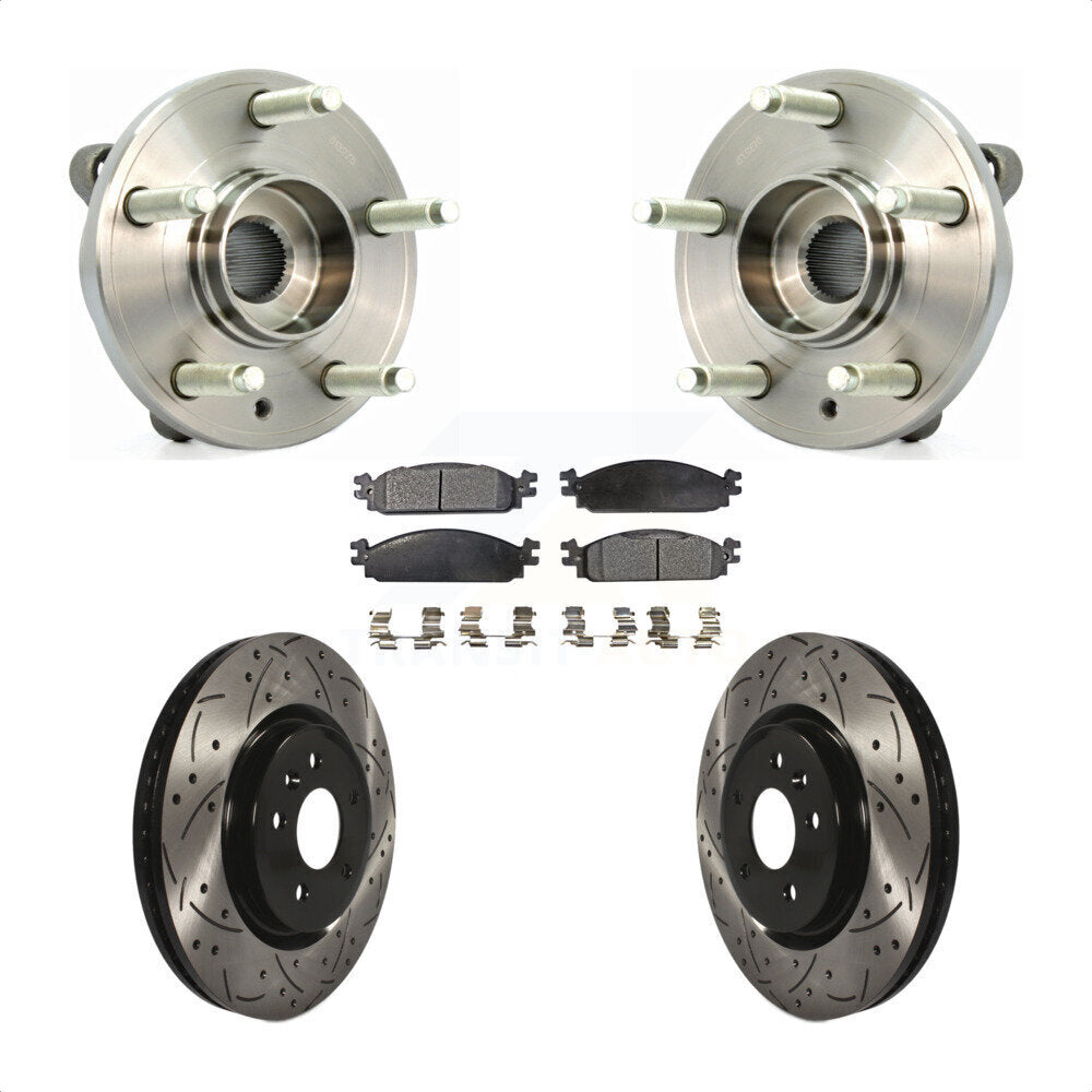 Transit Auto KBB-103304 Wheel Bearing and Hub Assembly for 2009-2010 Lincoln MKS - Front product image