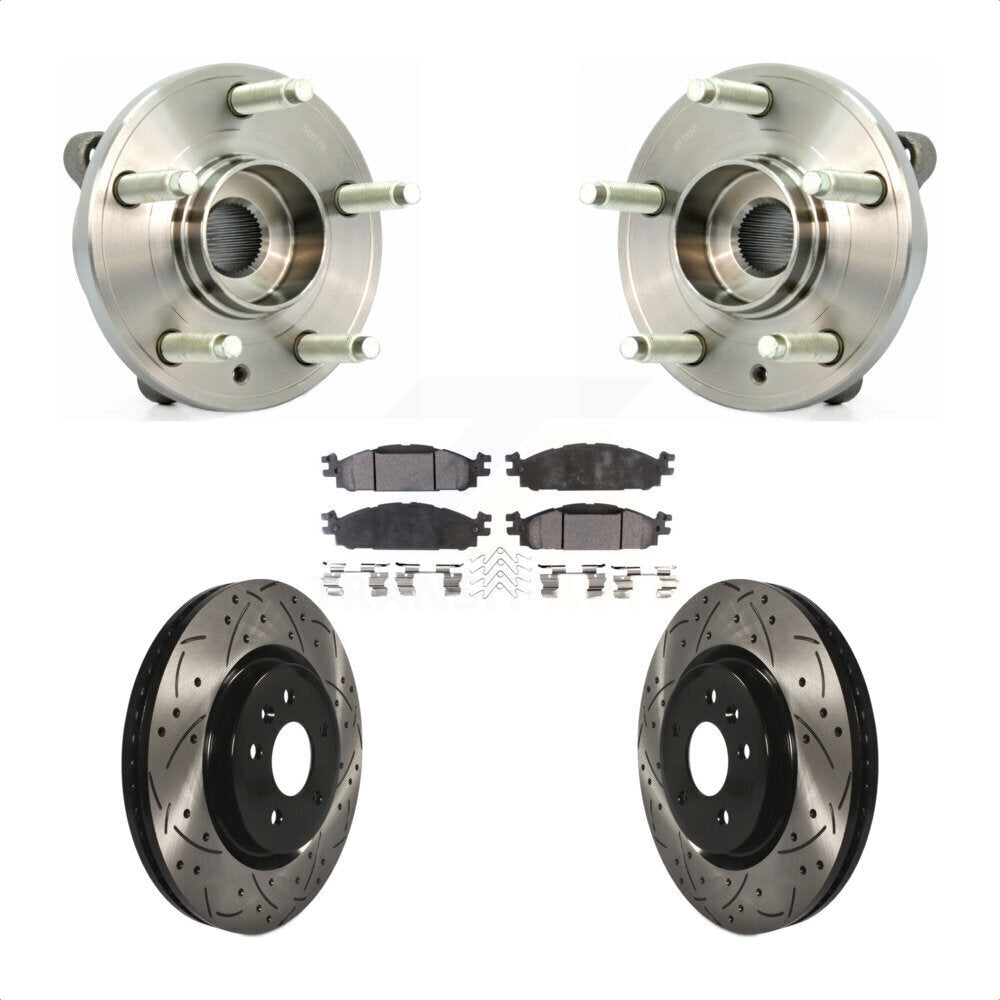 Transit Auto KBB-103305 Wheel Bearing and Hub Assembly for 2009-2019 Ford Flex, Lincoln MKS, Ford Taurus & more - Front product image